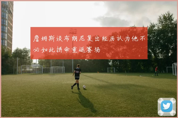 詹姆斯谈布朗尼复出经历认为他不必如此拼命重返赛场